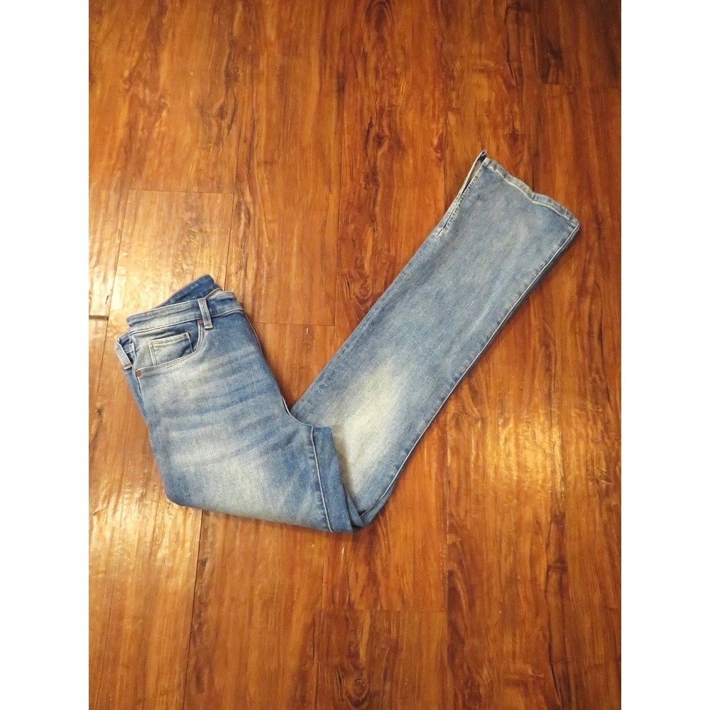 Blank NYC The Hoyt High Rise Mini Flare Jean Size 30 - Picture 9 of 12